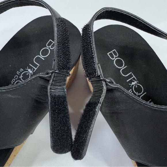 Boutique by Corky’s Women's Refreshing Black Wedge Sandals - Picture 9 of 9